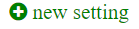 NEW SETTING ICON